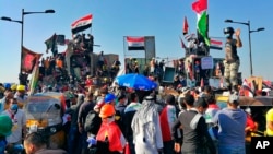 معترضان در بغداد