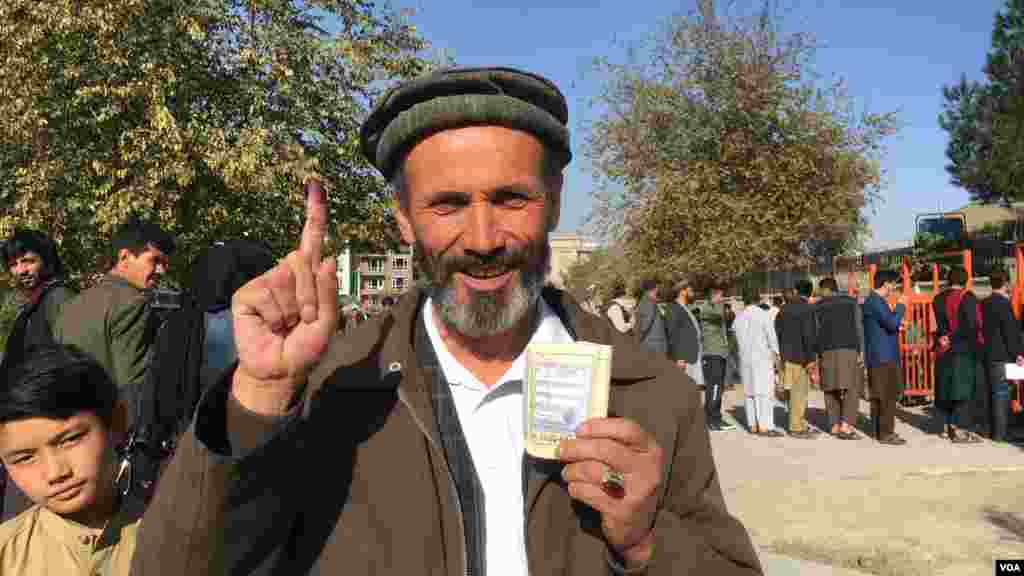 میزان مشارکت رایدهندگان در کابل بیشتر از هر جای دیگر بود