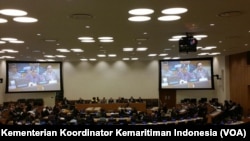 Pertemuan PBB untuk Standardisasi Nama Geografis. (Foto: Kementerian Koordinator bidang Kemaritiman/VOA)