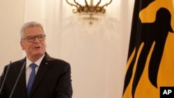 Le président allemand Joachim Gauck à Berlin le 6 juin 2016.