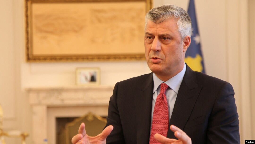 Kosovski predsednik Tači u intervjuu za Rojters. 