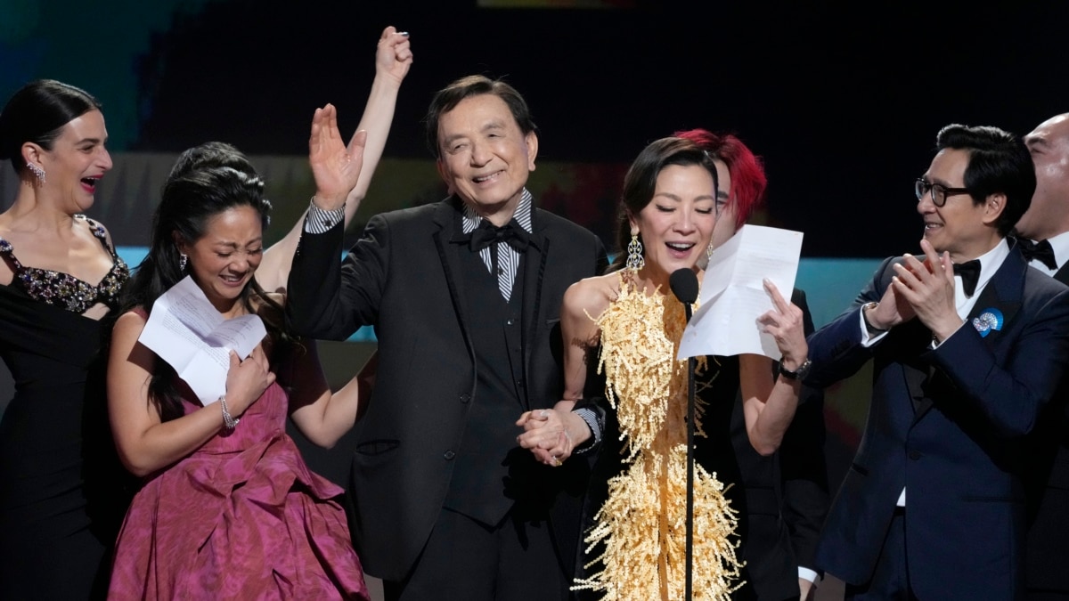 Everything Everywhere All at Once' Wins Big at SAG Awards