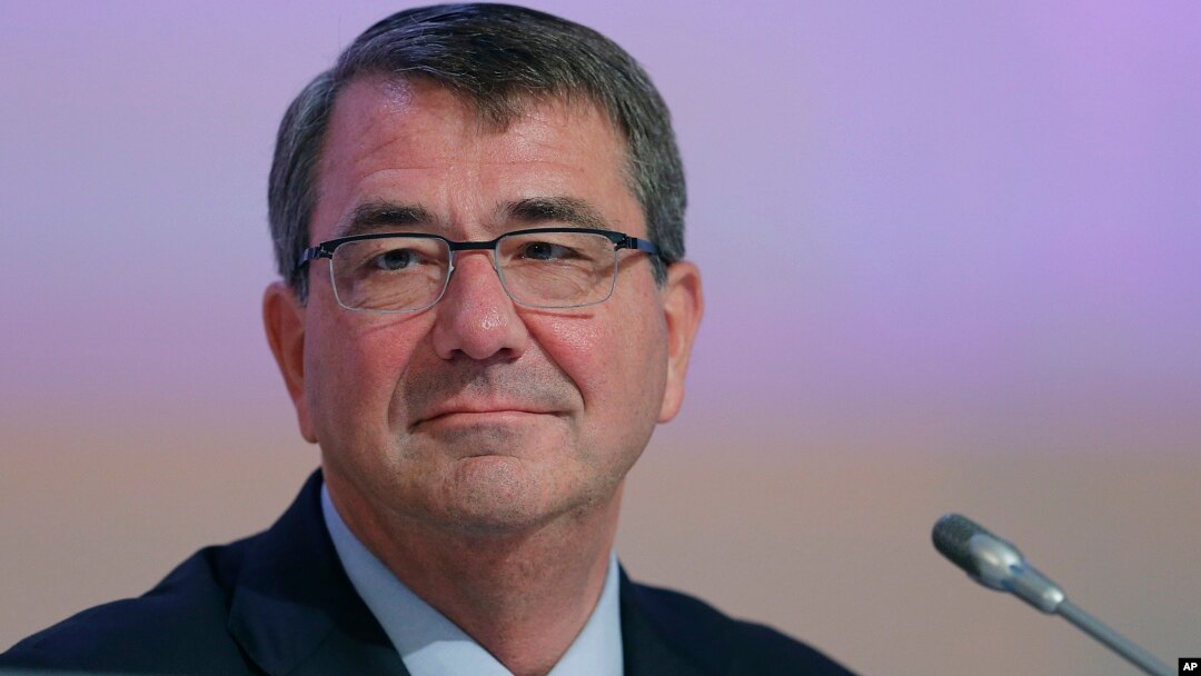 Secretario de Defensa de EE.UU., Ashton Carter.