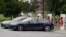 Telsa cars recharge at a Tesla station at a shopping center in Charlotte, N.C., June 24, 2017. Buyers of Tesla’s luxury models have access to a company-funded Supercharger network. 