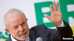 El presidente electo de Brasil, Luiz Inácio Lula da Silva, durante una rueda de prensa en Brasilia, el 2 de diciembre de 2022.