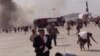 صحنه حمله به فرودگاه عدن