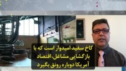 کاخ سفید امیدوار است که با بازگشایی مشاغل، اقتصاد آمریکا دوباره رونق بگیرد