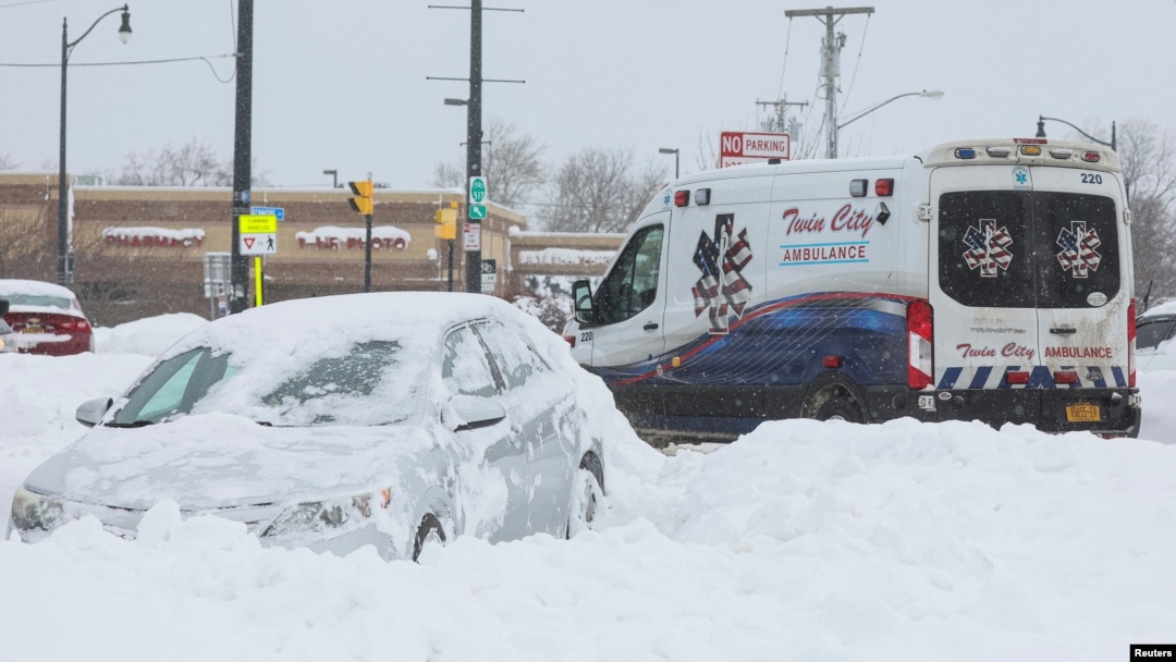 Buffalo, New York, winter storm leaves three dead as area buried