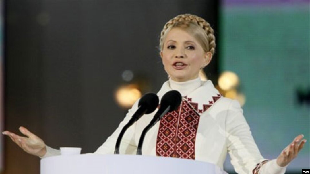 Mantan Perdana Menteri Ukraina Yulia Tymoshenko.