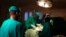 FILE - Doctors are seen operating on a cancer patient in a hospital. (Photo - Rael Ombuor/VOA)