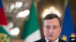 Mario Draghi, exjefe del Banco Central Europeo, llamado por el presidente Sergio Mattarella para formar gobierno e intentar sacar a Italia de la crisis actual.