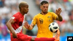 El primer gol de Perú en el Mundial fue de André Carrillo con la asistencia del capitán Paolo Guerrero. 