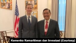 Menko Kemaritiman dan Investasi Luhut Binsar Pandjaitan bertemu dengan delegasi Amerika, termasuk penasehat senior Gedung Putih Jared Kushner, untuk membahas cara investasi baru, di Washington DC, Kamis, 13 Februari 2020. (Foto: Kemenko Kemaritiman dan In