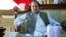 Nawaz Sharif, leader of Pakistan Muslim League, speaks to foreign reporters at his residence in Lahore, May 13, 2013.