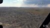 Badlands Carved by Water and Wind