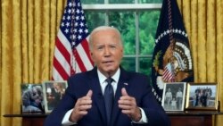 El presidente de Estados Unidos, Joe Biden, dijo el domingo que las diferencias en el país se resuelven en las urnas.