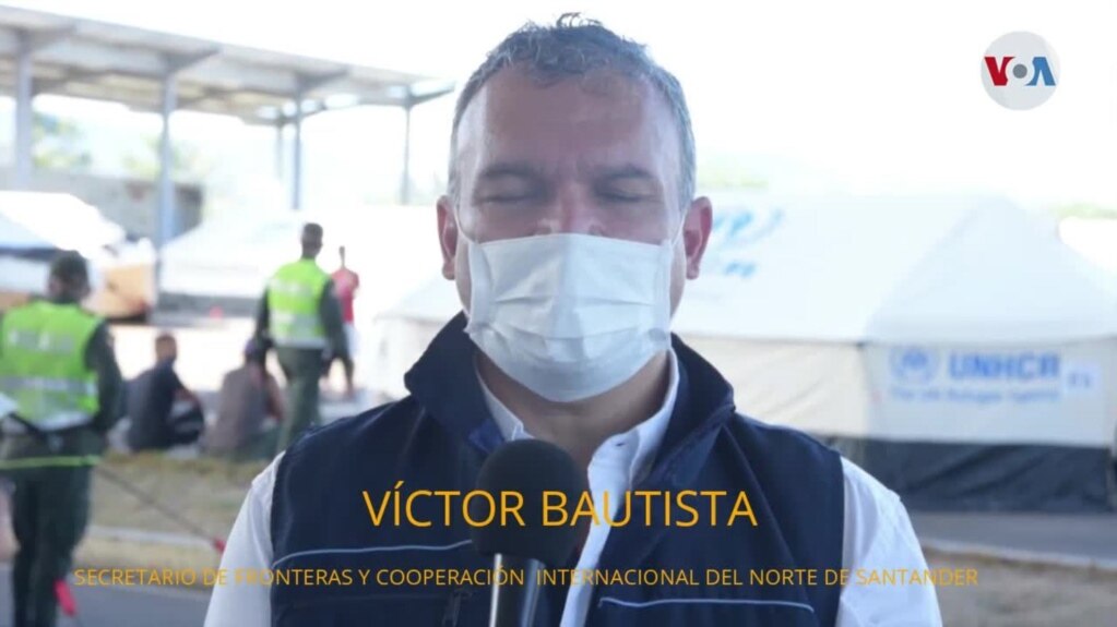 Víctor Bautista, Secretario de Fronteras y Cooperación Internacional del Norte de Santander