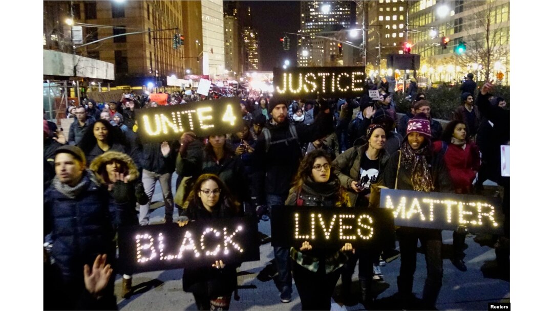 Protests in New York 