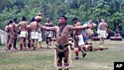 Cacike Caciba Opil, a Taino chief, hopes Puerto Ricans will regain pride in their native heritage.