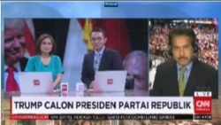 Laporan Langsung VOA untuk CNN Indonesia: Nominasi Resmi Trump sebagai Capres Partai Republik