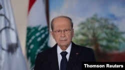 미셸 아운 레바논 대통령