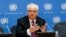 FILE - Vitaly Churkin, Russia's ambassador to the United Nations, says Moscow is also concerned about reports that the Islamic State group has used chemical weapons in Iraq.