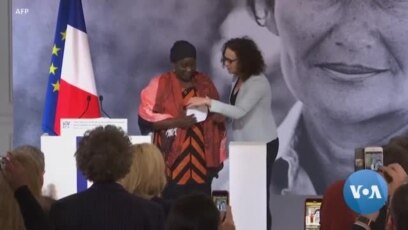 Le Premier Prix Simone Veil Decerne A La Camerounaise Aissa Doumara Ngatansou