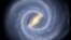 FILE - An artist's rendition of the Milky Way. Akshay Suresh, a Cornell University graduate student in astronomy, says aliens may use radar-like pulses for galaxy-wide communications, "for which the core of the Milky Way is ideally placed."