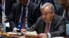 Birleşmiş Milletler Genel Sekreteri Antonio Guterres, BM Genel Merkezi’nde düzenlediği basın toplantısında, toplu mezar iddialarıyla ilgili haberlerden derin endişe duyduğunu kaydetti.
