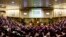 Pope Francis leads the synod of bishops in Paul VI's hall at the Vatican, Oct. 6, 2014.