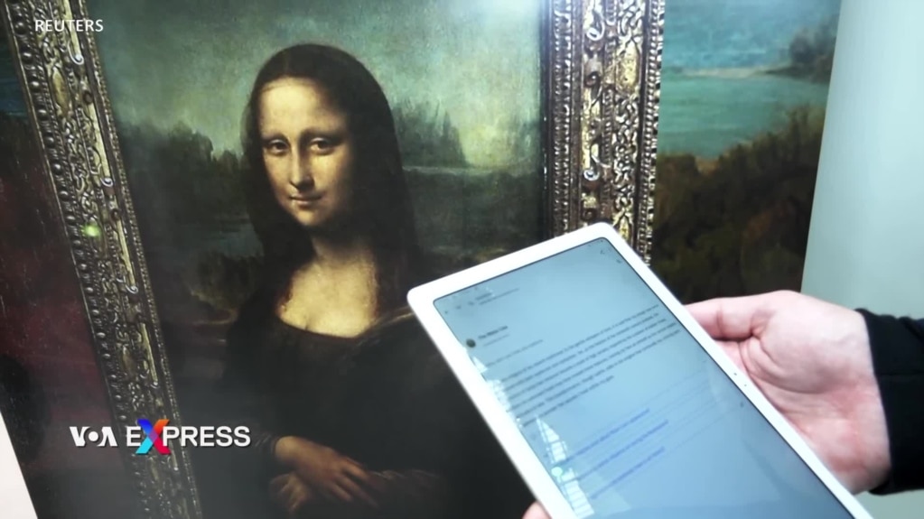 Tại sao Mona Lisa không có lông mày? Hãy hỏi cô ấy thông qua AI tại hội nghị thượng đỉnh Paris 