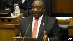 UMongameli Cyril Ramaphosa