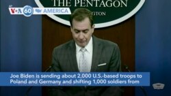 VOA60 America - NATO Welcomes Additional US Troops to Bolster Alliance’s Eastern Flank