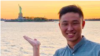 台湾学生柯筌耀在其脸书账户上的照片 （网络截图）