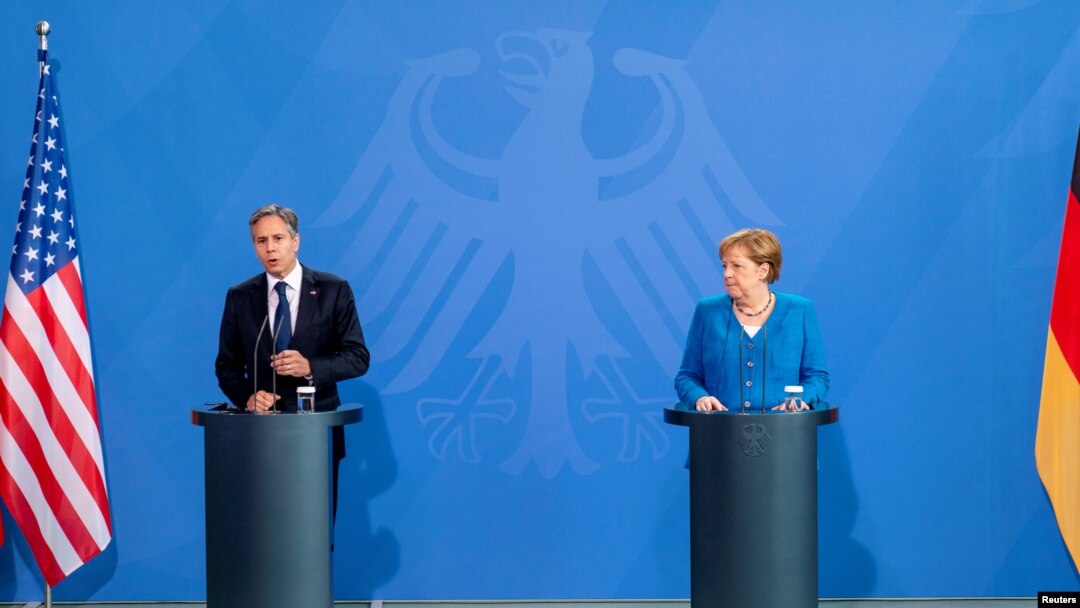 Blinken’s Meeting with German Chancellor Merkel 