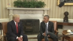 Obama, Trump Meet at White House