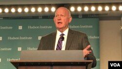 哈德遜研究所中國戰略中心主任白邦瑞（美國之音鍾辰芳拍攝）