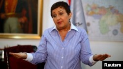 Tibisay Lucena Ramírez dice que hacer la auditoría en los términos que exige la oposición es "imposible".