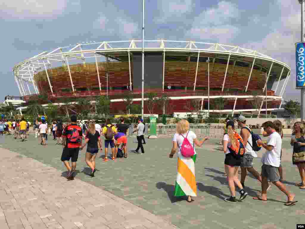 Tennis Center Olimpiade di Rio de Janeiro.