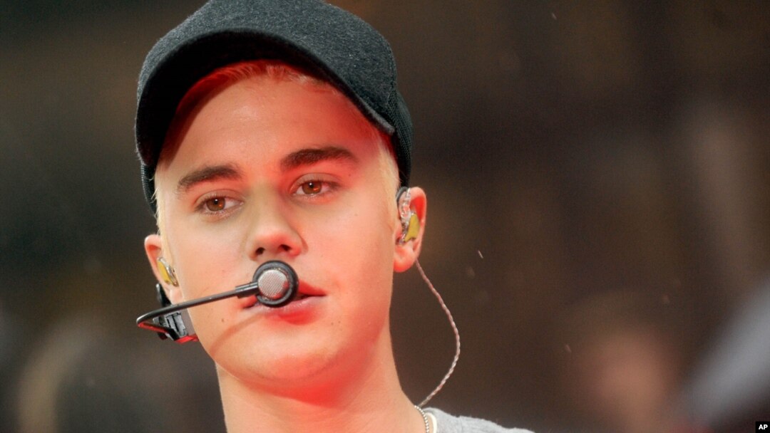Justin Bieber tampil di acara "Today" di NBC (11/9). 