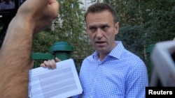 Pemimpin oposisi Rusia, Alexei Navalny di Moskow, Rusia, 8 September 2019. (Foto: dok).