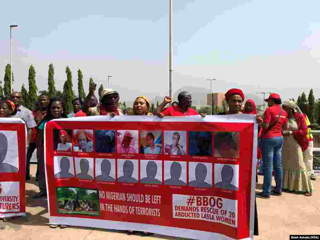 &nbsp;ABUJA: BBOG Kungiyar dake fafutikan ganin an sako sauran &#39;yan matan Chibok tayi maci a Abuja