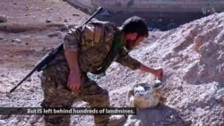 Syrian Towns Freed from IS Struggle with Landmine Removal