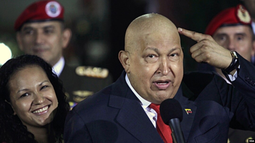 Presiden Hugo Chavez akan kembali mencalonkan diri sebagai presiden di pemilihan tahun 2012. Mahkamah Agung Venezuela melarang beberapa calon oposisi untuk menantangnya (foto:dok).