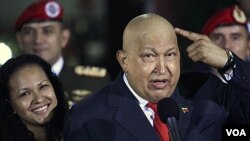 Presiden Venezuela Hugo Chavez mengatakan, berbagai pemeriksaan menunjukkan bahwa ia kini telah bebas dari kanker.