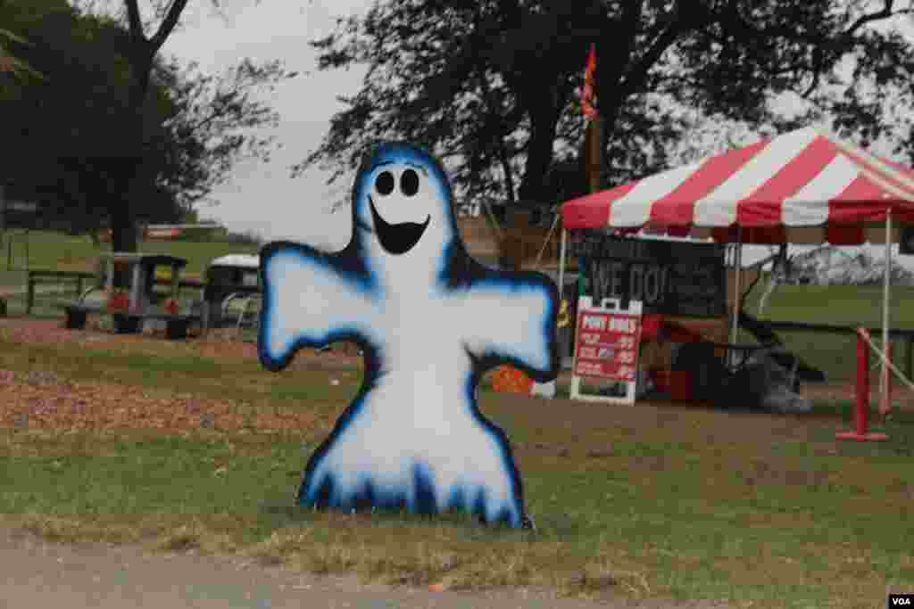 Los fantasmas están a la vuelta de cada esquina a la espera de las celebraciones de Halloween en EE.UU.