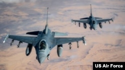 미 공군 F-16 전투기