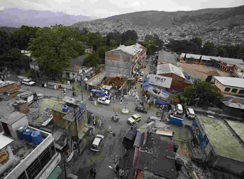 Abbottabad, the city where U.S. Navy SEAL commandos reportedly killed al Qaeda leader Osama bin Laden days earlier, is seen in this arial view May 6, 2011. Al Qaeda confirmed the death of bin Laden on Friday in an Internet message that vowed revenge on th