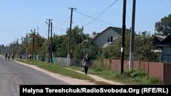 Украинская деревня у белорусской границы