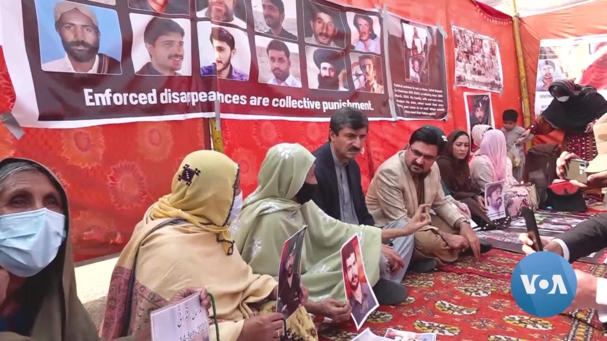 Relatives Of Victims Of Enforced Disappearances Protest In Pakistan 